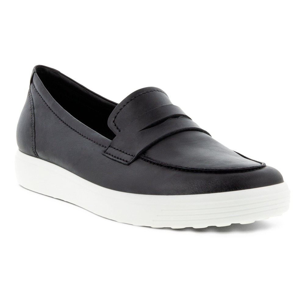 Loafers Mujer - ECCO Soft 7 - Negros - ZDR623540